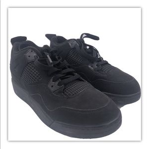 2006 Nike Air Jordan IV 4 Retro Black Size 3Y